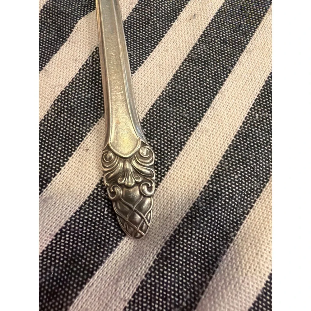 Gorham Sterling Silver Sovereign Pattern Teaspoons Set of 8 Antique Flatware